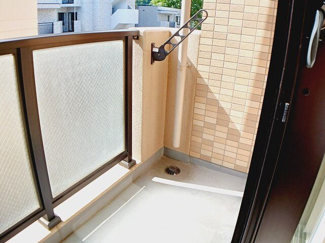 ラパーチェ山鼻のバルコニー