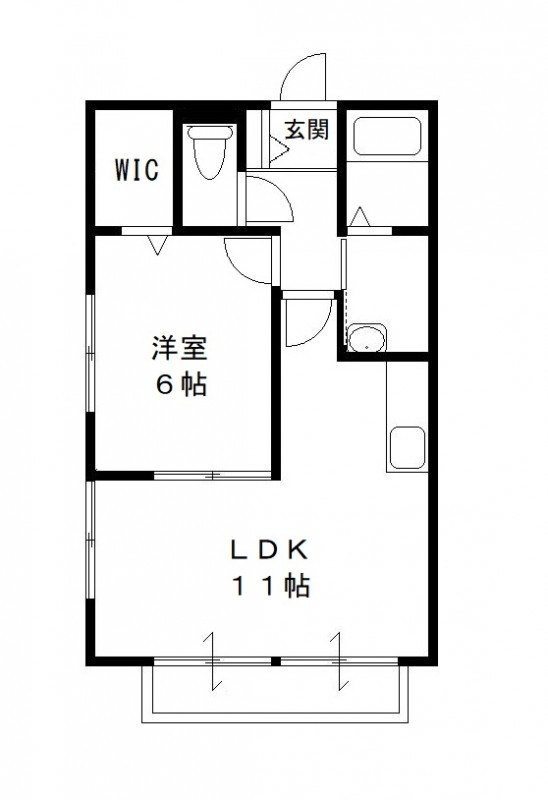 サンライフ六高台の間取り