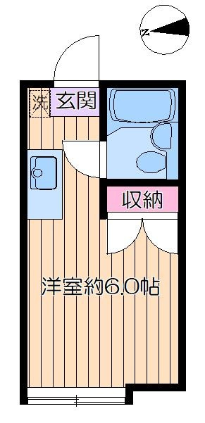 キャピタル北綾瀬Ｂの間取り