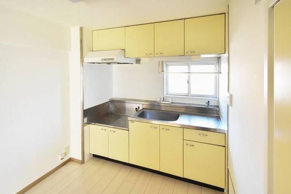 ビレッジハウス迎田2号棟のキッチン|ビレッジハウスの同一物件・同一タイプの間取りの写真です