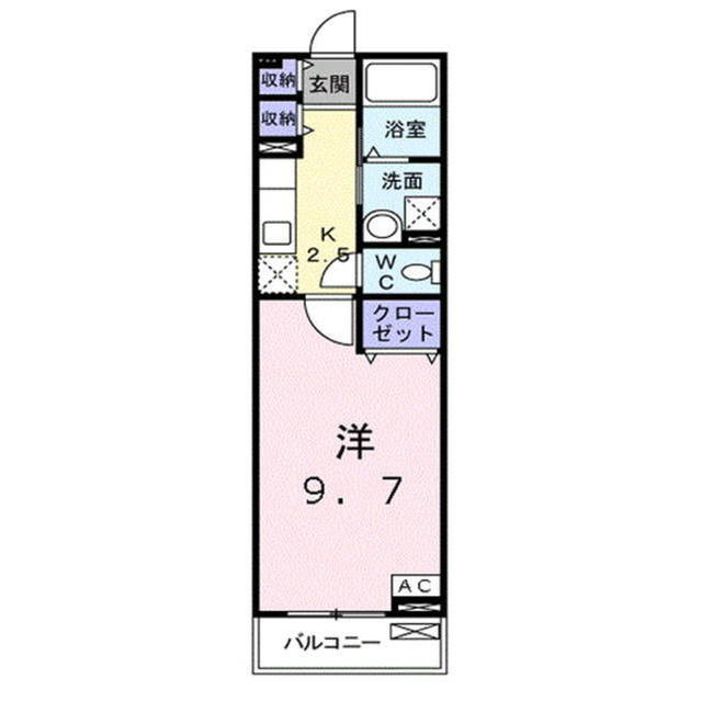 プラシード(切通）の間取り