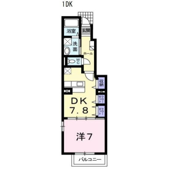 ヘップバーンの間取り
