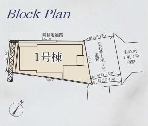 横浜市旭区二俣川２丁目の新築一戸建の区画図|限定1区画の販売です！
お気軽にお問合せ下さい！