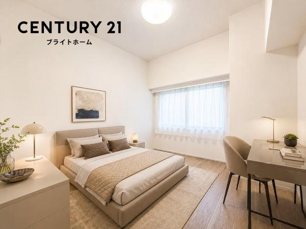グランフォルム藤が丘の洋室|落ち着きのある洋室です！
休日はこちらでおくつろぎ下さい♪
※家具等はCGでの参考レイアウトです。