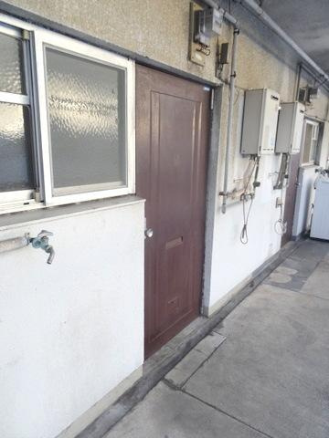 マンション松原のエントランス|★共用廊下からの眺め★