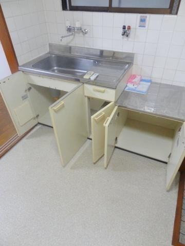 カーサJ大正のキッチン|★キッチン収納も豊富★
