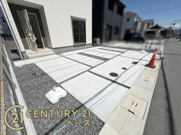 リーブルガーデン菅原町 １号棟 ／新築一戸建の駐車場|■現地撮影写真■こちらは現地駐車スペースです！
