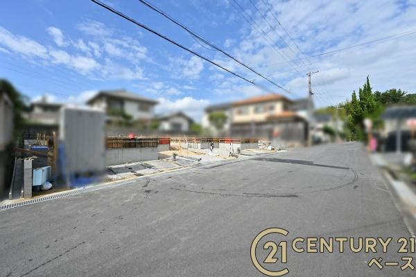 クレイドルガーデン穴虫 １号棟 ／新築一戸建の前面道路含む現地写真|■現地撮影写真■落ち着いた雰囲気の住宅地です！ぜひお気軽にお問い合わせください！