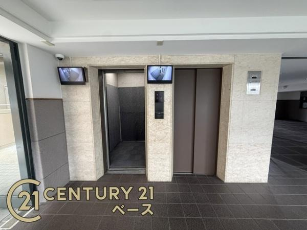 ローレルコート天理前栽のその他共用部分|■エレベーター付きで移動も楽々！