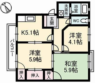 【間取り】 | エバーグリーン