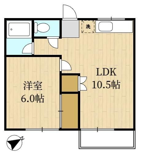 リバーサイドハイツの間取り