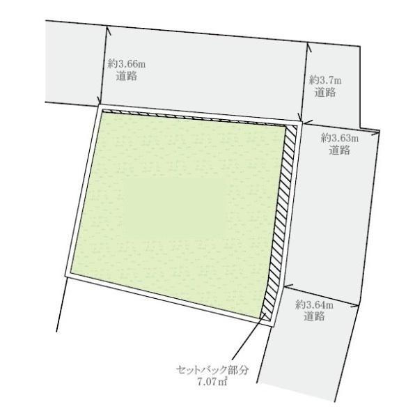 横浜市鶴見区東寺尾４丁目の新築一戸建の区画図|建物参考プラン（間取図）