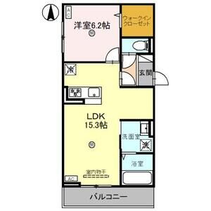 エコメゾンぴかりの間取り