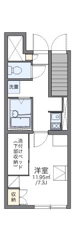 レオパレスＶｉＶａ　愛の間取り