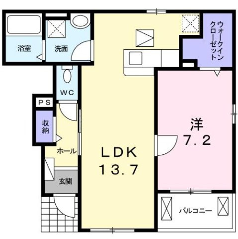 フィオーレの間取り