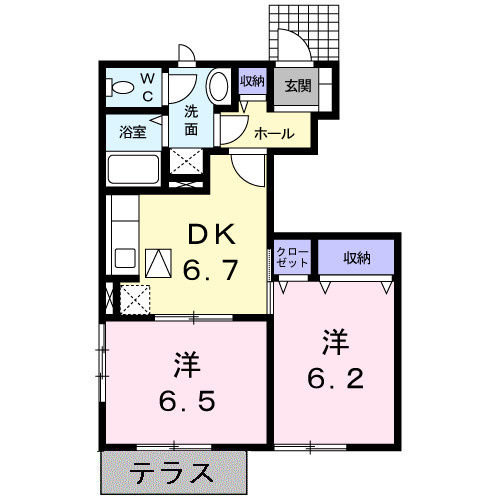 ジョイス・コーポＡの間取り