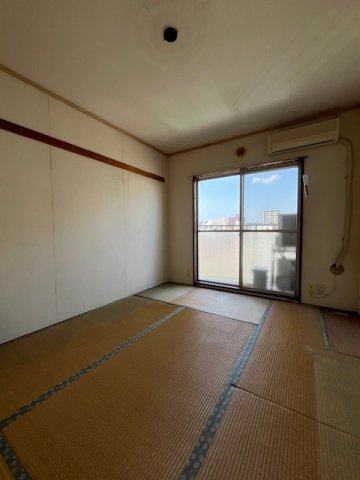 飯能マンションA棟の和室|2025年7月撮影。