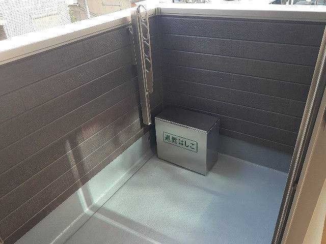 カーサ　カメジマのバルコニー