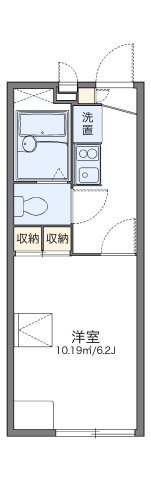レオパレスパールアケノ第１の間取り