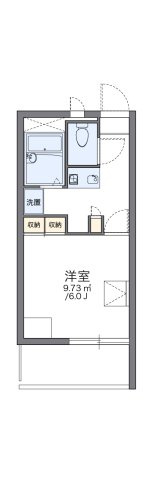 レオパレス大坪の間取り
