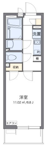 クレイノ柏桜館Ⅱの間取り|代表的な間取のため実際の間取とは異なる場合があります