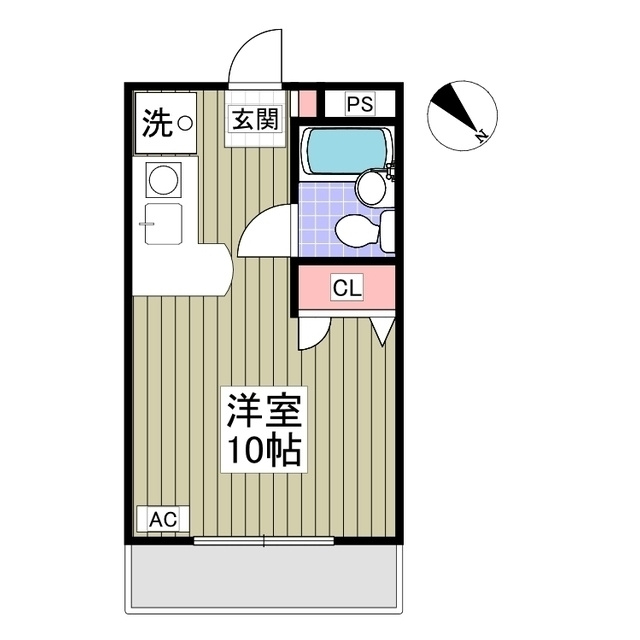 シティハイツの間取り