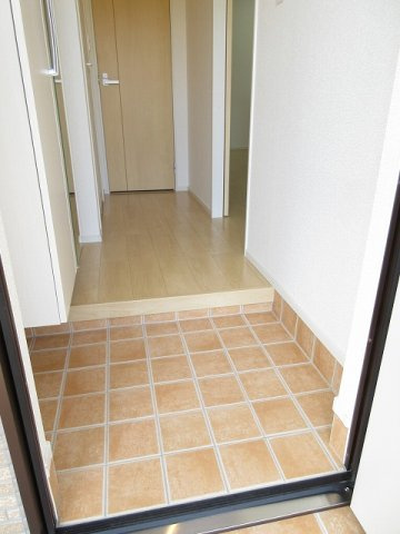 グランド　ソレーユの玄関