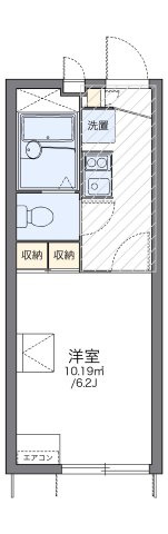 レオパレスＴＡＫＡ　イプシロンの間取り