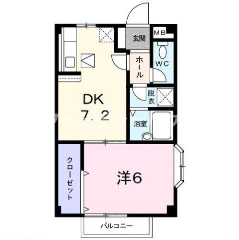 セントラルシティⅡの間取り
