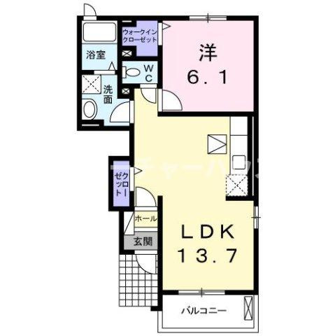 アルコバレーノＢの間取り