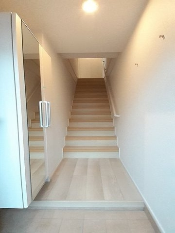 ベルアルモニーの玄関