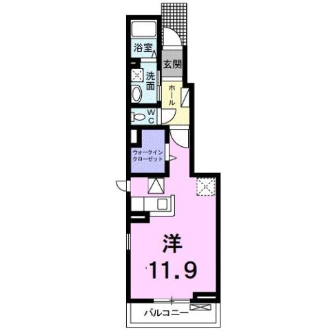 レリー　オン　バレーの間取り
