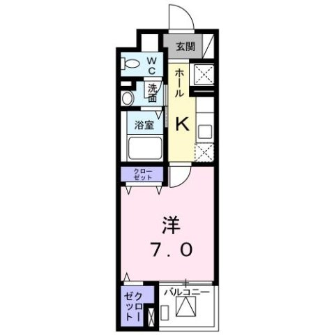 Ｙ’Ｓ　ｏｎｅの間取り