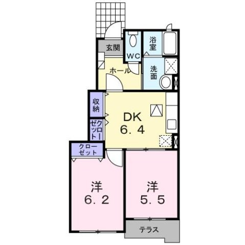 アルカディアⅥの間取り