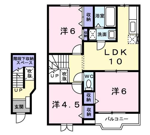 マジョリテＣの間取り
