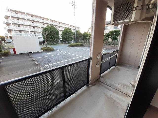 グランセレッソ弐番館のバルコニー