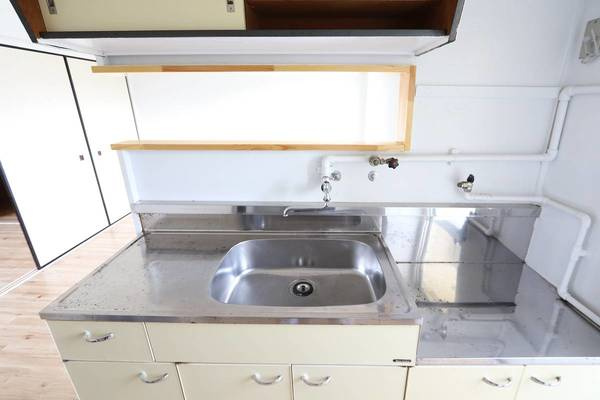 ビレッジハウス万富2号棟のキッチン|ビレッジハウスの同一物件・同一タイプの間取りの写真です