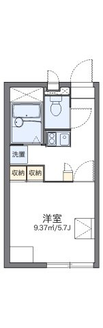 レオパレストーイの間取り