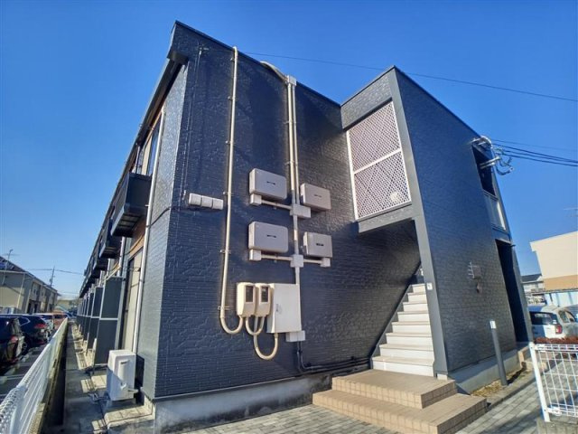 レオパレスアークハイツⅡの外観|きれいな外観です