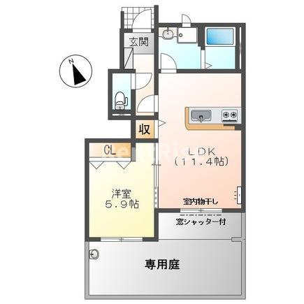 リバティ コートの間取り|間取図