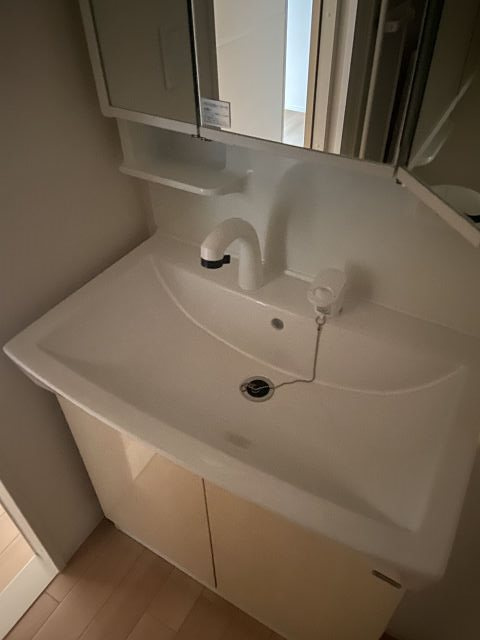 ヴェルージュの洗面所
