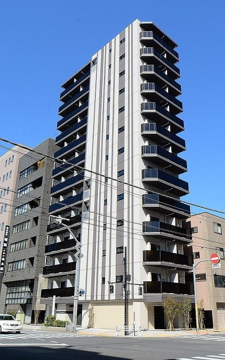 ステージグランデ秋葉原の外観|外観は落ち着いています