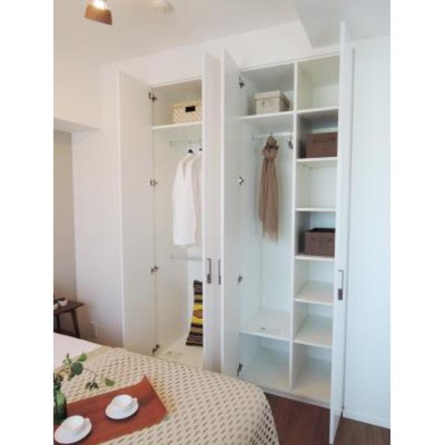 パークアクシス菊川ステーションゲートの収納|※写真は同タイプ住戸です。