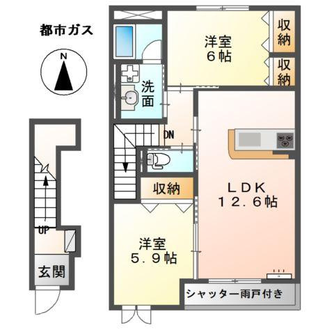 アリエッタの間取り