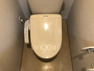 プレール・ドゥーク亀戸Ⅱのトイレ|落ち着いた色調のトイレです