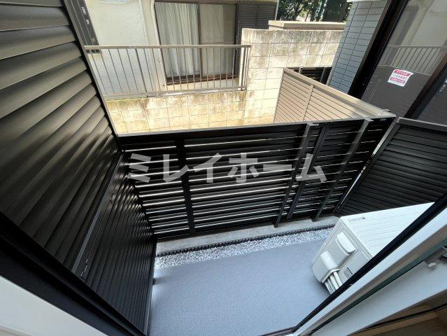 セレスティア中央Ⅱのバルコニー