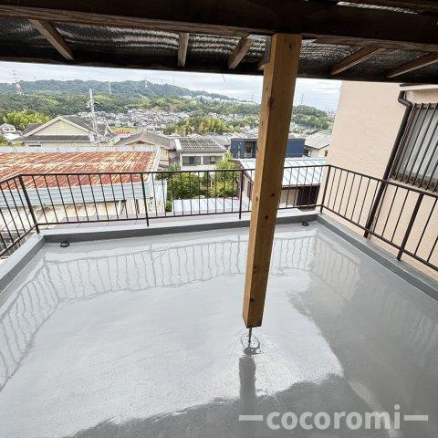 杉山手2丁目デザイン戸建のバルコニー