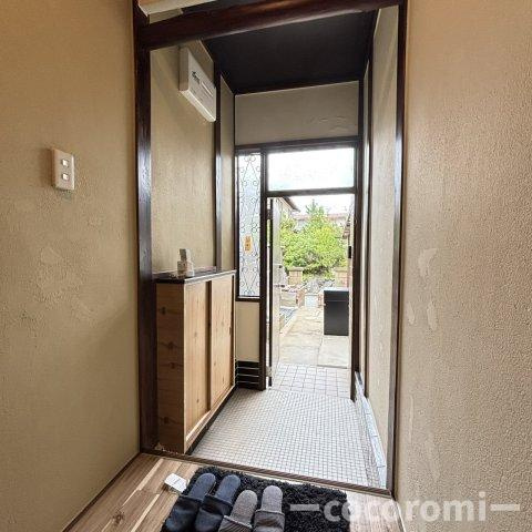 杉山手2丁目デザイン戸建の玄関