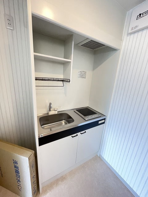 尼崎市東園田町９丁目のアパートのキッチン