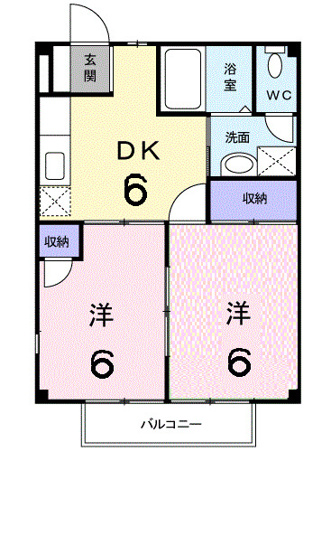 【間取り】 | 笠原ハイツⅡ